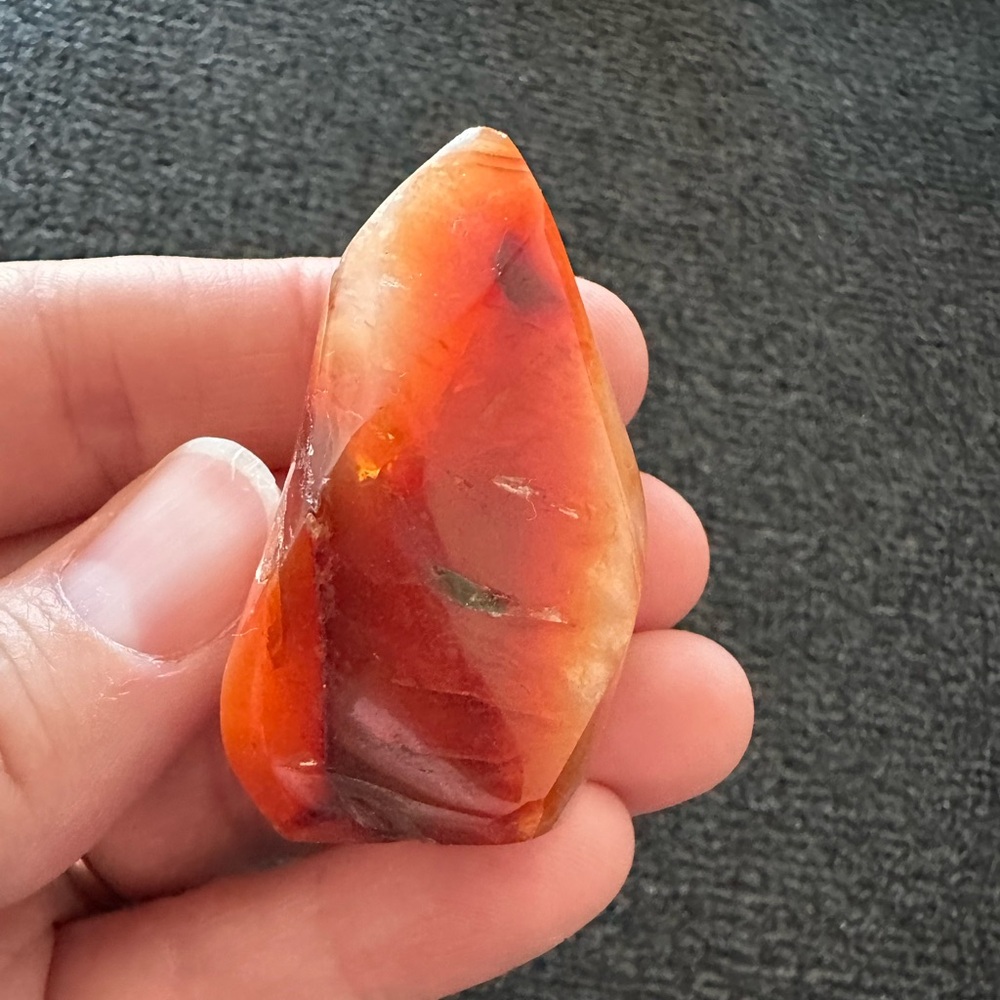 Carnelian Flame Crystal